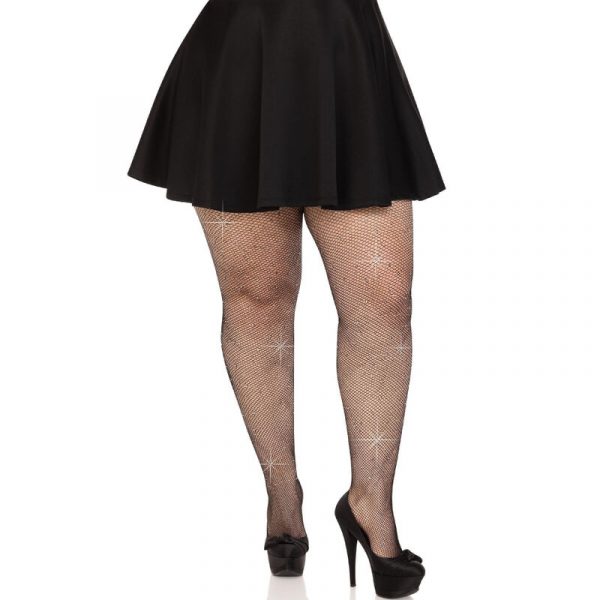 img_181052_a333440b4b7232b684f763ae9ed2dfdc_1.jpg LEG AVENUE - MEDIAS REJILLA CRISTALIZADA NEGRO PLUS SIZE