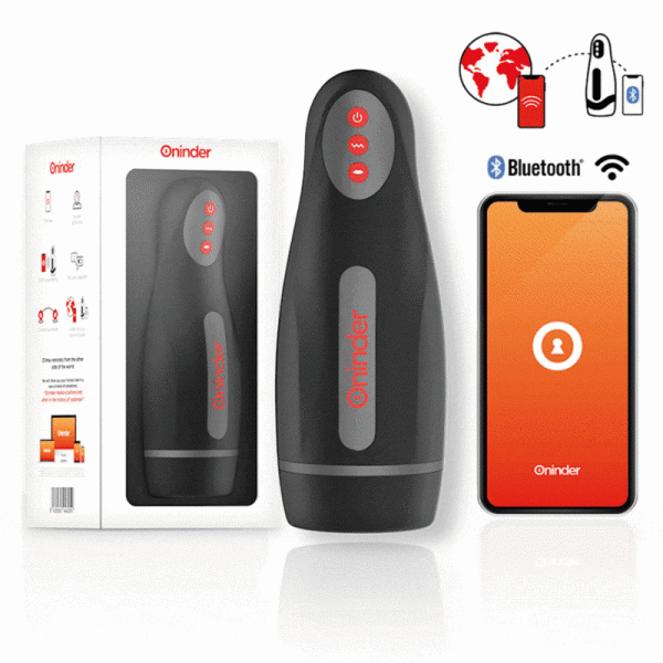 ONINDER - SEOUL MASTURBADOR MASCULINO DE COMPRESION Y VIBRACIÓN - APP GRATUITA