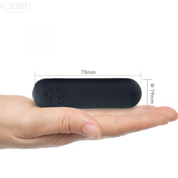 img_183091_27e8c6096fba6aea3e7beb8b67d54533_1.jpg ARMONY - SPLASH HAHA BALA VIBRADORA SILICONA 10 VIBRACIONES 75 X 19 CM NEGRO