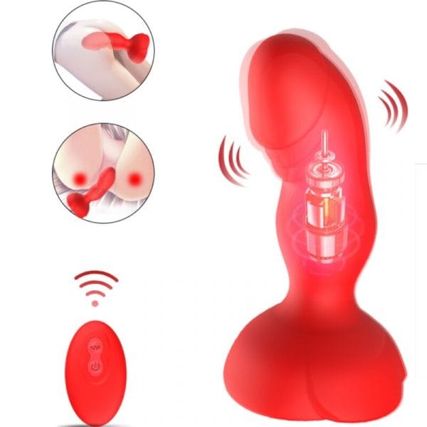 img_183271_a0b234fffc9c53d9279d51c8e4336b47_1.jpg ARMONY - EXTREME A BLOOM ROSA VIBRADOR PLUG ANAL CONTROL REMOTO ROJO