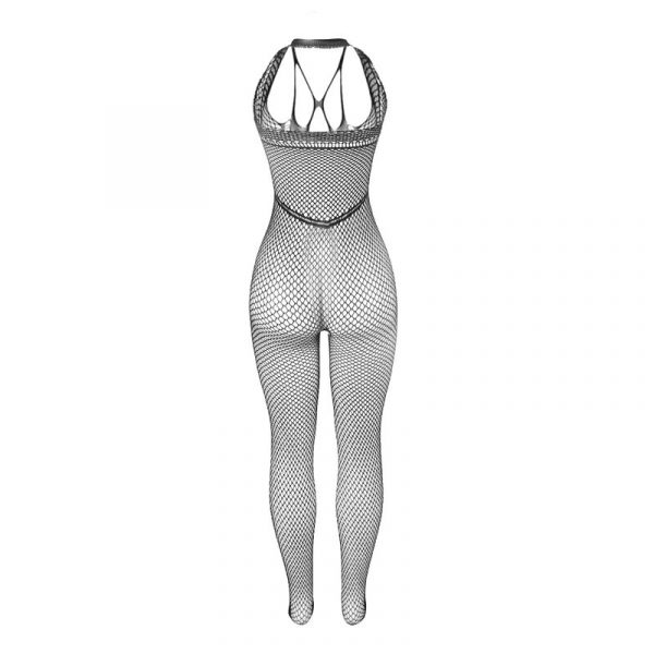 img_184726_9cca3fa63431245f5c12d4cb4b67f4c6_1.jpg SUBBLIME - 951788 BODYSTOCKING LARGO DE REJILLA TIRANTES EN PECHO Y ESPALDA NEGRO TALLA ÚNICA