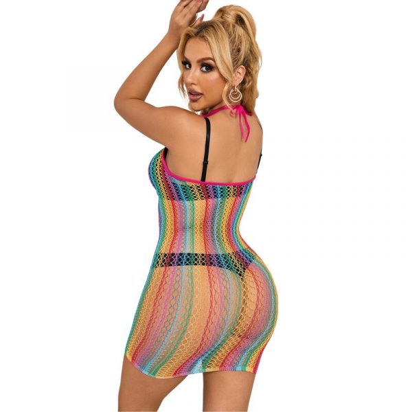 img_185194_dd0a6f5adbce07e15668bd90d3583fd0_1.jpg SUBBLIME - 952341 VESTIDO DE REJILLA ARCOIRIS TALLA ÚNICA