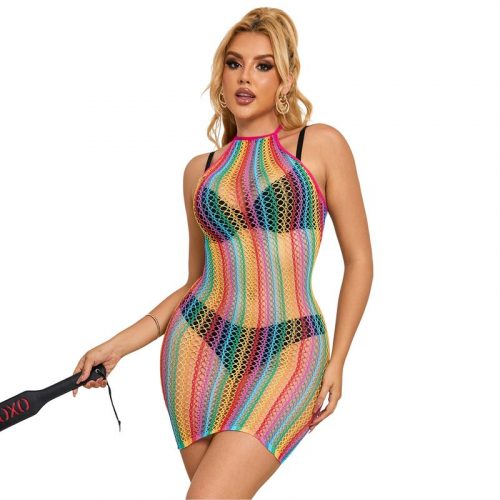 img_185196_625ff978c788b469045601f10f1e7bd0_1.jpg SUBBLIME - 952341 VESTIDO DE REJILLA ARCOIRIS TALLA ÚNICA