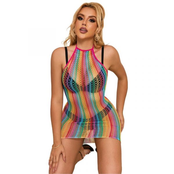 img_185198_fe4349905a8ff189290c68f9db100fe0_1.jpg SUBBLIME - 952341 VESTIDO DE REJILLA ARCOIRIS TALLA ÚNICA