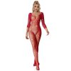 img_185265_6d3b08b187dd293474ccbe8350665cd7_1.jpg SUBBLIME - 952419 BODYSTOCKING DE REJILLA CON DIAMANTES MANGA LARGA ROJO XS/M