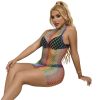 img_185289_12d0b1bc5d21e4132f5f412ec4ca7992_1.jpg SUBBLIME - 952433 VESTIDO DE REJILLA SIN MANGAS CON CUELLO ALTO ARCOIRIS TALLA ÚNICA