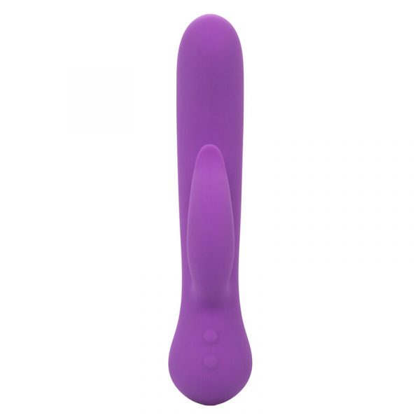 img_185595_6671b0c0aae1a1b4564c17f3c76a51c6_1.jpg CALEXOTICS - FIRST TIME VIBRADOR COMPLACIENTE RECARGABLE MORADO