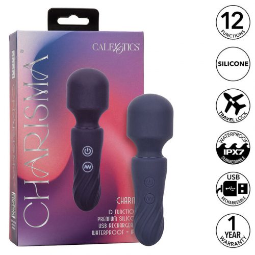 img_186153_f27cee91f7adcd82bef65e029bc87592_1.jpg CALEXOTICS - CHARISMA CHARM MASAJEADOR 12 FUNCIONES MORADO