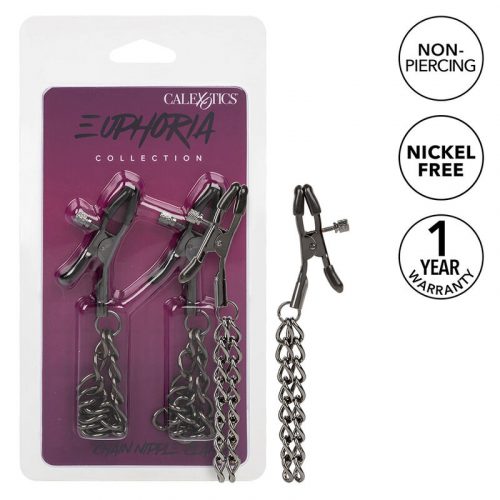 img_186235_58170189d67651319c89879189ccf553_1.jpg CALEXOTICS - EUPHORIA PINZAS PEZONES CON CADENA 14,5 CM