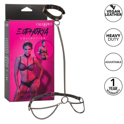 img_186243_82083dc57c698cc13826eb1cd6786b6f_1.jpg CALEXOTICS - EUPHORIA COLLAR HALTER Y CORREA CON CADENA