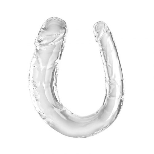 img_186469_a09a7561f80e3b45152f165b892f3869_1.jpg KING COCK - DOUBLE TROUBLE DILDO DOBLE 33 CM TRANSPARENTE