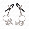 img_186625_efb1f3606eb73545bdb0f5bf74ccc5f2_1.png KINK - PINZAS PARA PEZONES CON ARO Y PEQUEÑAS CADENAS PLATEADO 6 CM