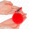 img_186646_46d66c8d0c19d91af56b0994e48cfd1a_1.png KINK - PINZAS PARA PEZONES CON POMPÓN ROJO 6 CM
