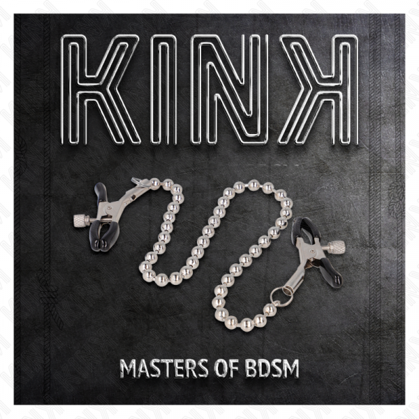 img_186662_a77e51d0068072b1a1c3678e22030bb2_1.png KINK - PINZAS PARA PEZONES CON CADENA DE BOLAS 30 CM