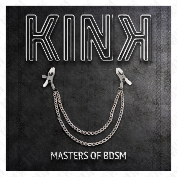 img_186686_a5e297a08aa306fc52f4c490ad058668_1.png KINK - PINZAS PARA PEZONES CON DOBLE CADENA FINA PLATEADO 20/23 CM