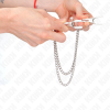 img_186688_6688d8f3d36f9cb12c256cae3640cb5f_1.png KINK - PINZAS PARA PEZONES CON DOBLE CADENA FINA PLATEADO 20/23 CM