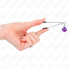 img_186710_c338318c462442eca61de38cbd3ee1a6_1.png KINK - PINZAS PARA PEZONES FINA CON CASCABEL VIOLETA 7 CM