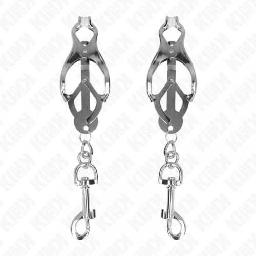 img_186736_380ddc18992e4f1dd74dd360d9315e23_1.png KINK - PINZAS PARA PEZONES ESTILO JAPONÉS CON GANCHOS