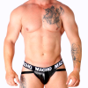 MACHO - MX25NC JOCK CUERO NEGRO