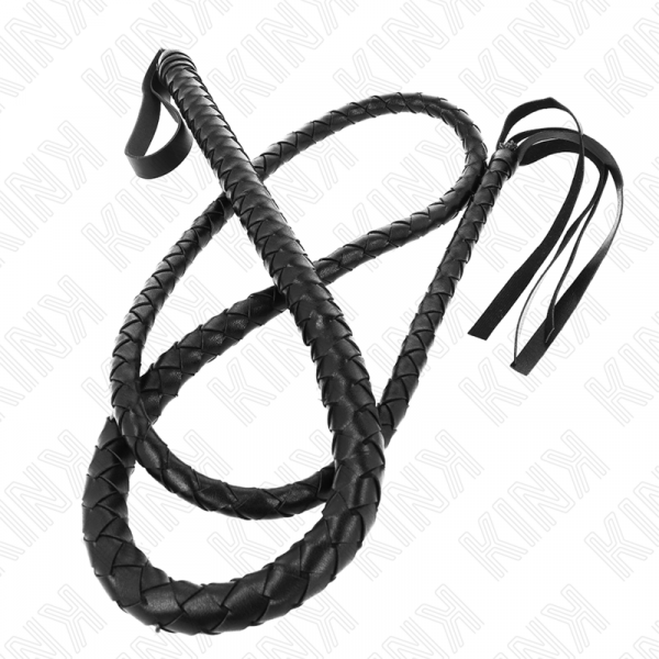 img_187271_80854f629b1698f467f0ac5d14866dc1_1.png KINK - LÁTIGO DE SERPIENTE LARGO NEGRO 210 CM