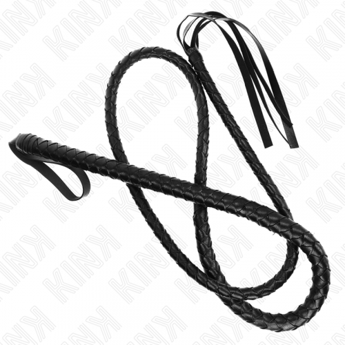 img_187273_617a213d7b48419ea6363e92453065ef_1.png KINK - LÁTIGO DE SERPIENTE LARGO NEGRO 210 CM