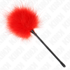 img_187289_b4eede0a5d7c2690b4134f6250b7a652_1.png KINK - PLUMAS PARA COSQUILLAS ROJO USADO PARA EL KIT BONDAGE 27 CM