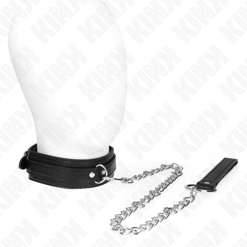 img_187310_db9c1b66353478065ccf2f17b462db55_1.png KINK - COLLAR CON CORREA 65 CM PATRÓN DE SERPIENTE