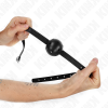 img_187321_ace03017e95ac0d88567f148b7f279ad_1.png KINK - MORDAZA DE BOLA 4.5 CM TRANSPIRABLE SIMPLICITY NEGRO 62 x 1.5 CM