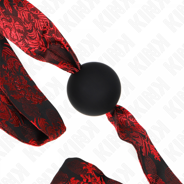 img_187326_a3c6dcd9b831f479043a783d50b9716e_1.png KINK - MORDAZA DE BOLA 4.5 CM DE SILICONA SCANDAL MODELO 2 146 x 4 CM