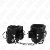 img_187359_d7ce5faee40ce00dd0fa226eb2dec317_1.png KINK - MUÑEQUERAS FORRADAS NEGRO CON CORREA NEGRO AJUSTABLE 20-29 CM X 5.5 CM