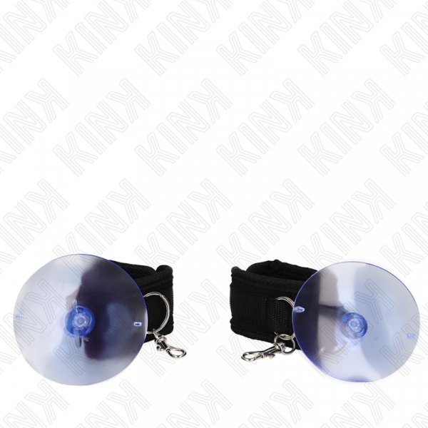img_187382_30c05f06cf7df2237b2667b91eee876c_1.png KINK - MUÑEQUERAS CON VENTOSA NEGRO AJUSTABLE 29-40 CM X 5 CM