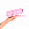 img_187585_e1f3992a36314081dad826b5c18daeb6_1.png KINK - COLLAR WITH LEASH 65 CM WITH RESTRICTIONS PINK 36-42 CM X 5.5 CM