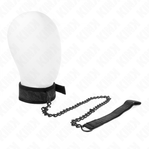 img_187611_53dbf9acabcea29f3d1cbde26089e679_1.png KINK - COLLAR CON CORREA 77 CM MODELO BÁSICO MODELO 5 AJUSTABLE 34-54 CM X 5 CM