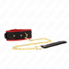 img_187617_ce4826b64d7a6bce9e979d04f66bdbf4_1.png KINK - COLLAR CON CORREA DE TEJIDO LISO AJUSTABLE 33-48 CM X 5.7 CM