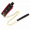 img_187618_48eeb027a99325ab28d79a81839b3224_1.png KINK - COLLAR CON CORREA DE TEJIDO LISO AJUSTABLE 33-48 CM X 5.7 CM