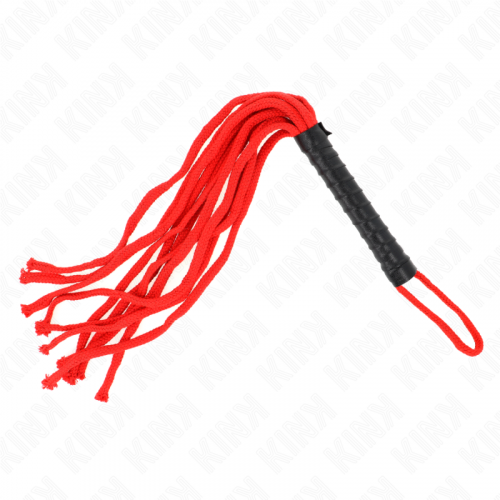 img_187631_115f2db97617f613263029b04d6273eb_1.png KINK - LÁTIGO DE CUERDA ROJO 56 CM