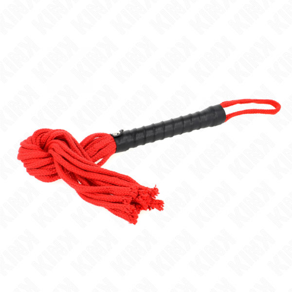 img_187633_5b8ee8fed805dacf052f1917112e26dd_1.png KINK - LÁTIGO DE CUERDA ROJO 56 CM