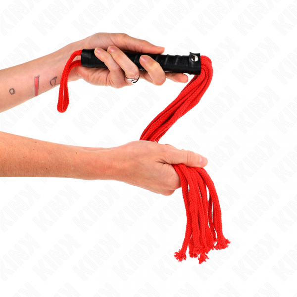 img_187634_7a40df379f5ddb86218391f159a1196f_1.png KINK - LÁTIGO DE CUERDA ROJO 56 CM
