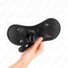 img_187657_c336cca053518ef8bd0433765fc59d8c_1.png KINK - MÁSCARA BUCAL MORDAZA DE BOLA CON CERRADURA AJUSTABLE 42-60 CM