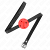 img_187695_d73e11fae5ca482e5dfca7ff8e3a8f07_1.png KINK - MORDAZA DE BOLA 4.5 CM TRANSPIRABLE SIMPLICITY ROJO 62 x 1.5 CM