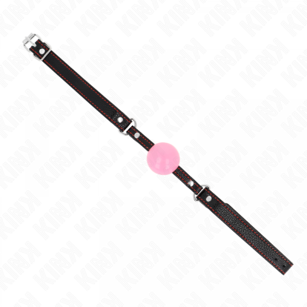 img_187699_549951524fe93a1bfb775242e0e0f375_1.png KINK - MORDAZA DE BOLA 4 CM DE ORO ROSA 60 x 2 CM