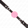 img_187702_e4c6680ec6913b4cf287e391ec66369e_1.png KINK - MORDAZA DE BOLA 4 CM DE ORO ROSA 60 x 2 CM