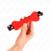 img_187721_9c2686212bc2129cddd53f52abe36b2b_1.png KINK - MORDAZA DE HUESO 12 CM ROJO 63 x 2 CM