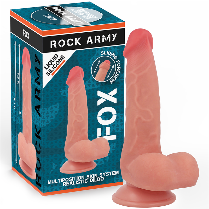 img_187835_5bc5e9d11d69f28b247dfd4ed877fbf8_1.png ROCKARMY - FOX DILDO REALISTA DDUAL DENSITY LIQUID SILICONE 19 CM -O- 3.2 CM