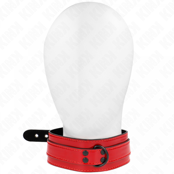 img_188710_7243862259d53c9ae539a7a6c135441f_1.png KINK - COLLAR AJUSTABLE ROJO VINO 37.5-49.5 CM X 5 CM