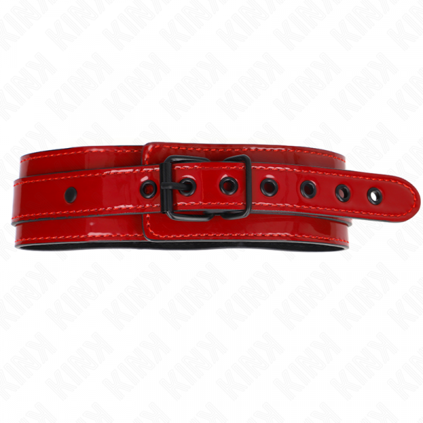 img_188711_d916d16282893b37f904873734c109f1_1.png KINK - COLLAR AJUSTABLE ROJO VINO 37.5-49.5 CM X 5 CM