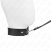 img_188731_b477c90759cd1490d6c5770d4deec581_1.png KINK - COLLAR CON CORREA 116 CM FINO NEGRO AJUSTABLE 32-50 CM X 8 CM