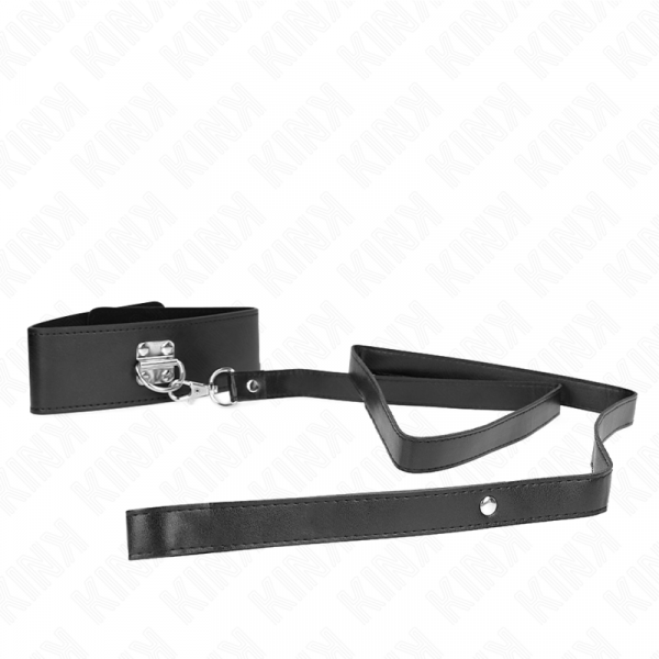 img_188737_b92e7a888a6100dff34fc27c3a3b3da2_1.png KINK - COLLAR CON CORREA 116 CM MODELO 2 AJUSTABLE 36-43 CM X 5 CM