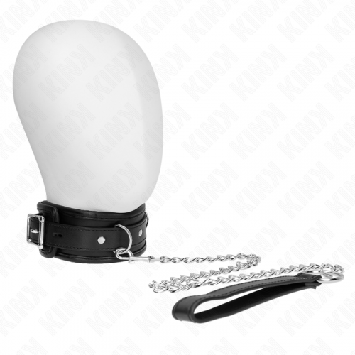 img_188784_aba334e3bfb9c4bd613489543ffd0896_1.png KINK - COLLAR CON CORREA 65 CM MODELO BÁSICO MODELO 1 53 X 6 CM
