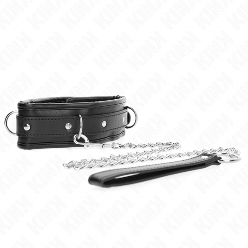 img_188790_096eb65538fca49e198478bb2ca623cf_1.png KINK - COLLAR CON CORREA 65 CM PESADO MODELO 1 AJUSTABLE 36.5-50 CM